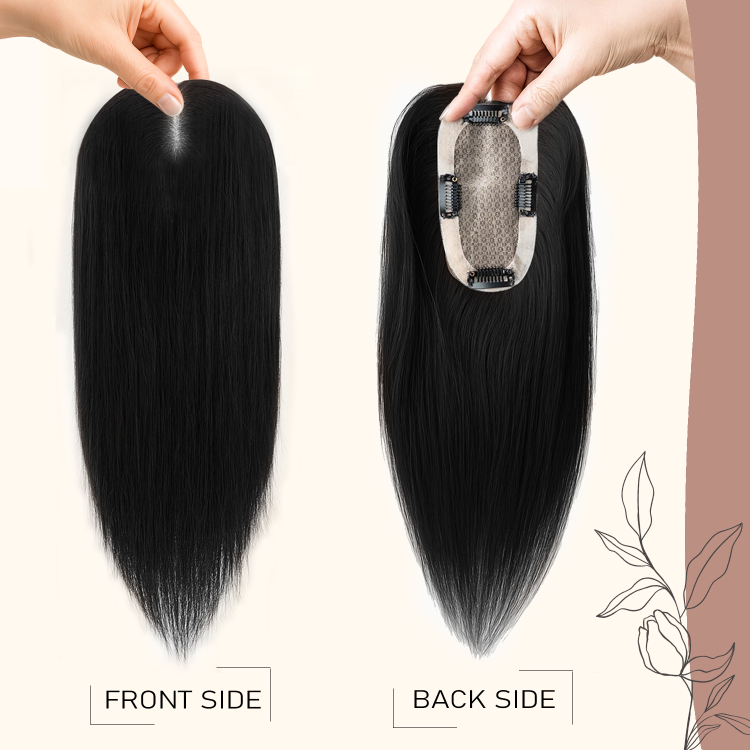 2x4 Hair Topper for Everyday Elegance - Image 5