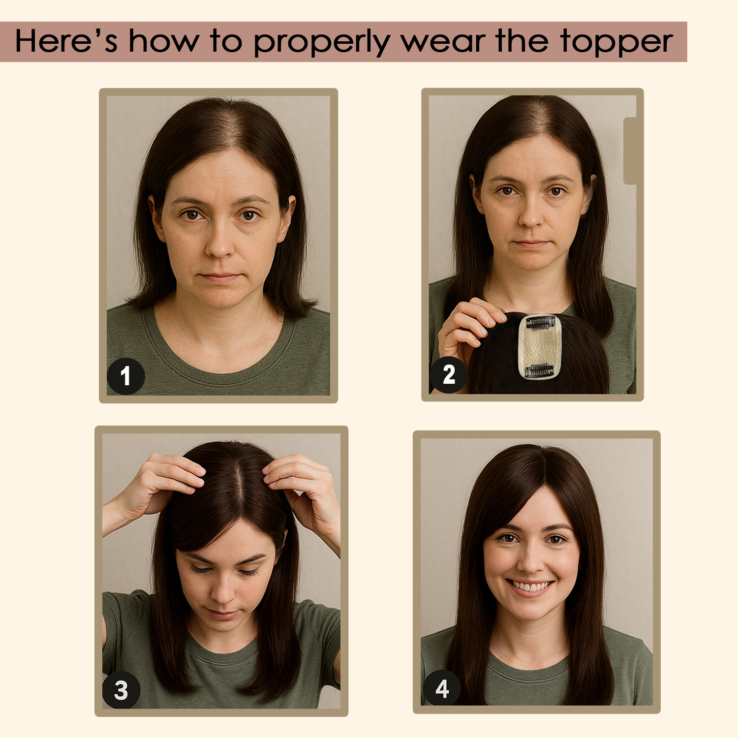 2x4 Hair Topper for Everyday Elegance - Image 7